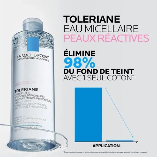 La Roche Posay Toleriane Eau Micellaire Ultra Peaux Sensibles Réactives 400 ml