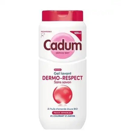 Cadum Gel DoucheDermo Respect Sans Savon 500ml