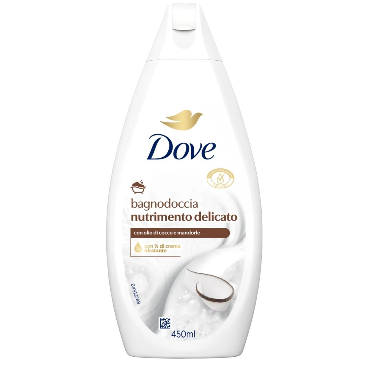 Dove Gel Douche Nourrissant Doux Coco 450 ml