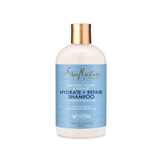 Shea Moisture Miel de Manuka et Yaourt Shampoing Hydratant et Réparateur 384 ml