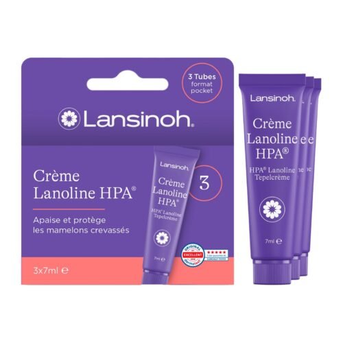 Lansinoh Crème Apaisante Lanoline HPA Pour Mamelons 3×7 ml
