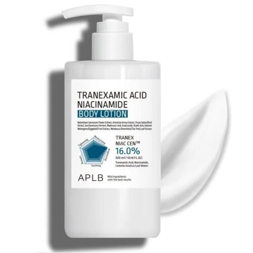 Aplb Lait De Corps Anti Tache , Unifiant à L’ AcideTranexamic et au Niacinamide 300 ml