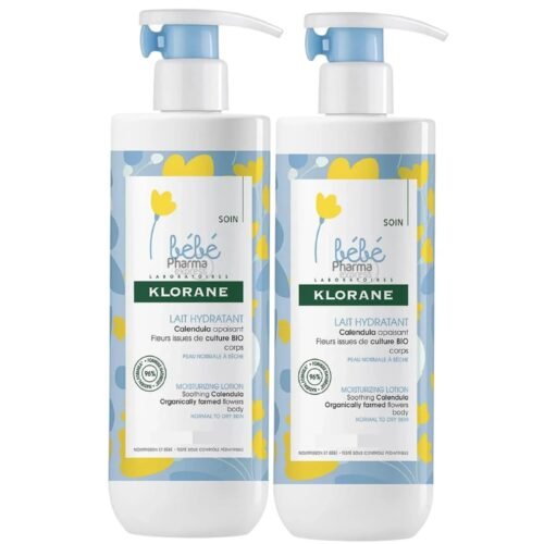 Klorane Bébé Duo Lait Hydratant 2x750ml