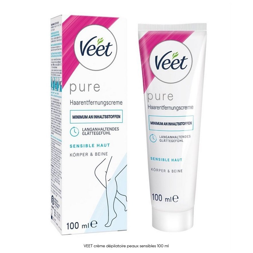 VEET Crème Dépilatoire Peaux Sensibles 100ml