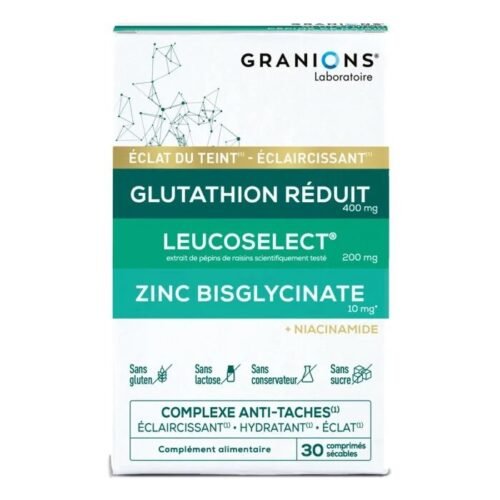 Granions Complément Alimentaire Complexe Anti Taches Éclat Naturel Teint Sublimé 30 Comprimés Sécables