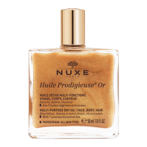 Nuxe Huile Prodigieuse Or Huile Sèche Multi-Fonctions Tous Types de Peaux 50 ml