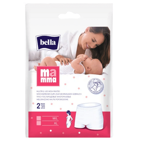 Bella Mamma Culotte de Maternité Taille M/L – 2 pièces (Post Accouchement)