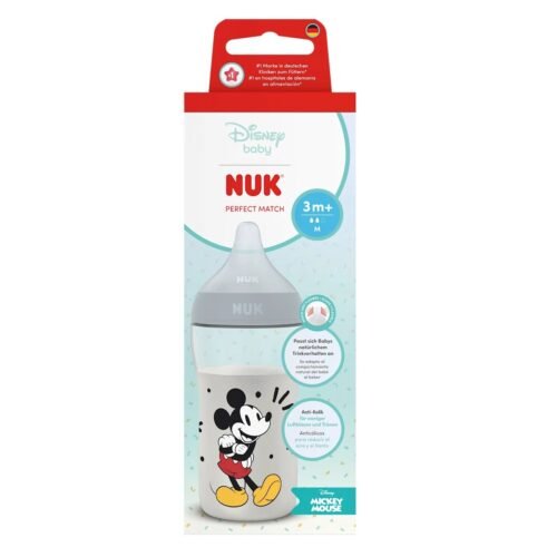 Nuk Disney baby Perfect Match Mickey Mouse Taille M 3+ mois 260ml 1 pièce
