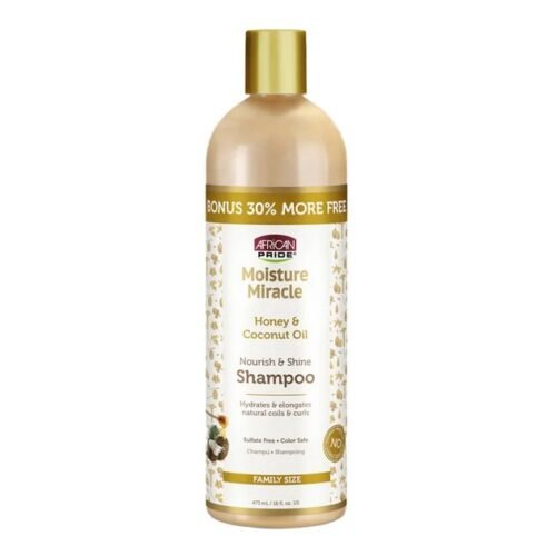 African Pride Shampoing au Miel et Coco 354ml