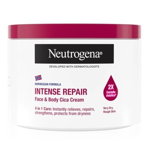 Neutrogena Intense Repair Cica Crème Corporelle Nourrissante Peaux Sèches 400ml