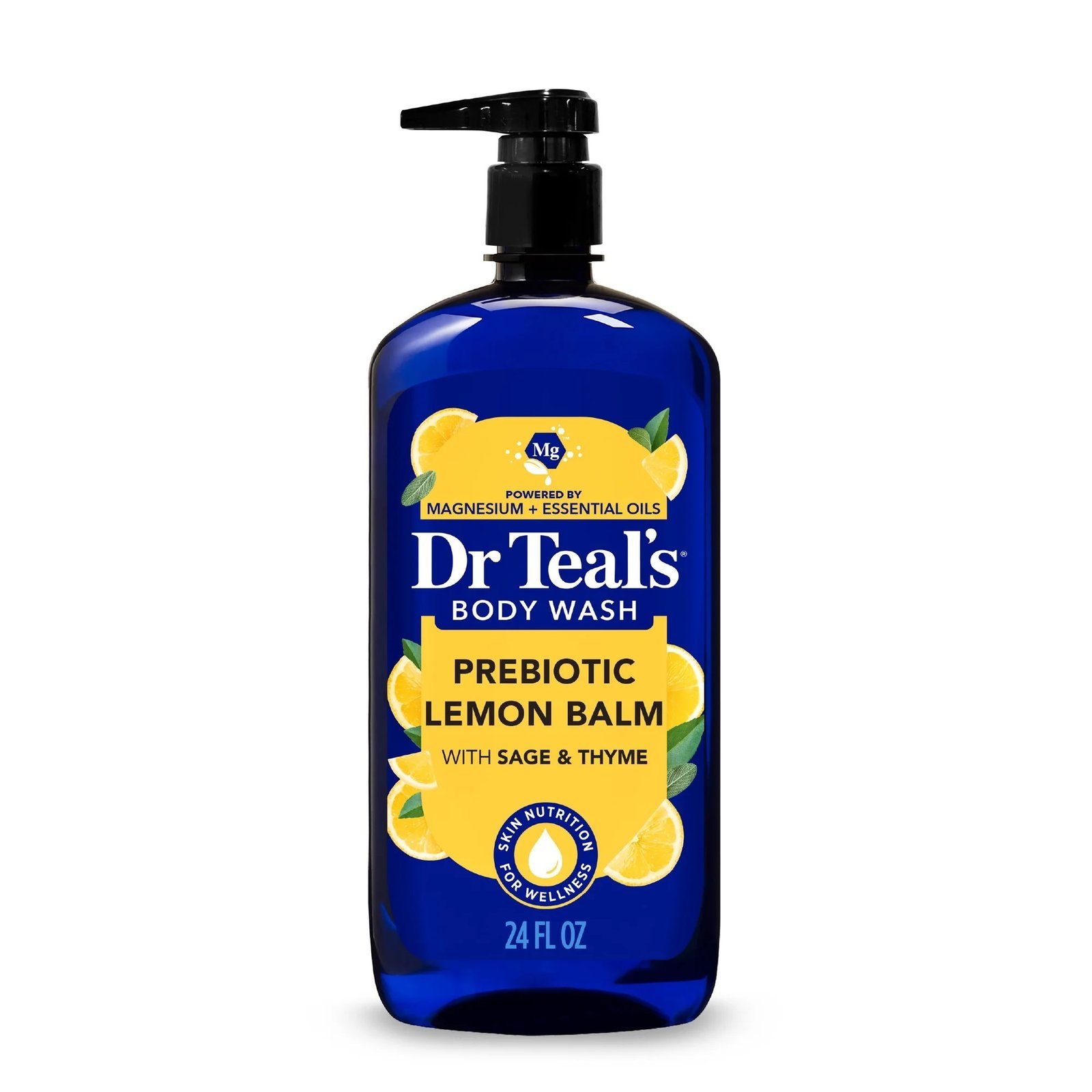 Dr Teal’s Gel Douche à la Mélisse Prébiotique et aux Huiles Essentielles 710 ml