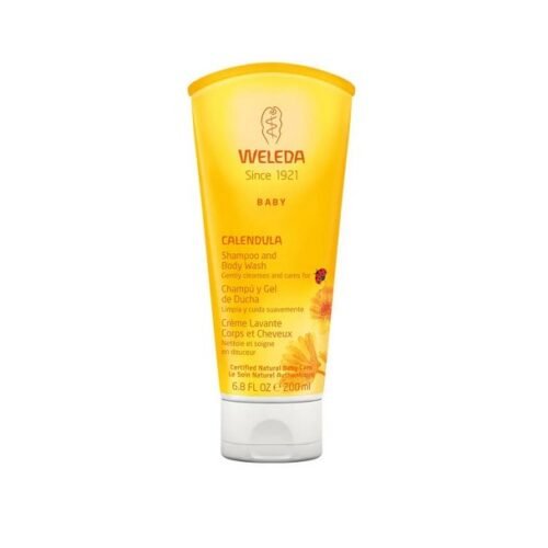 Weleda Baby Calendula Shampooing et lavage du corps 200ml