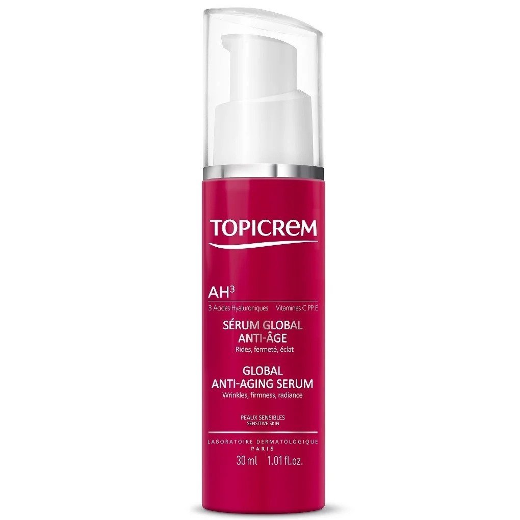 Topicrem AH3 Sérum Global à la Vitamin C Anti-âge – Ultra Hydratant – Booster d’Éclat 30 ml