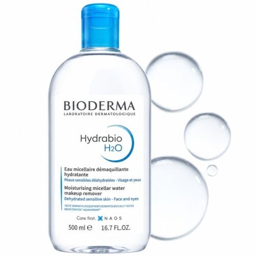 Bioderma Hydrabio H2O Eau Micellaire Démaquillante Hydratante 500ml