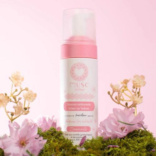 Musc Intime Fleur de Sakura L’innocente Mousse Nettoyante Intime 150ml