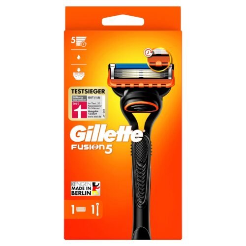 Gillette Rasoir Manuel Fusion5 Avec 1 Lame 1Rasoir