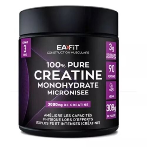 Eafit Pure Créatine De Eafit Construction Musculaire 300g