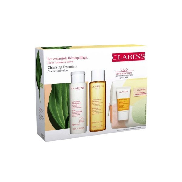 Clarins Coffret Essentiels Nettoyants Pour Peaux Normales A Sèches
