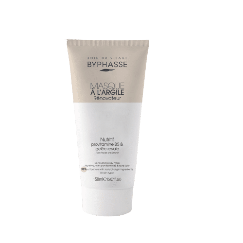 Byphasse Masque Nutritif à l’Argile Rénovateur TOUS TYPES DE PEAUX 150 ml