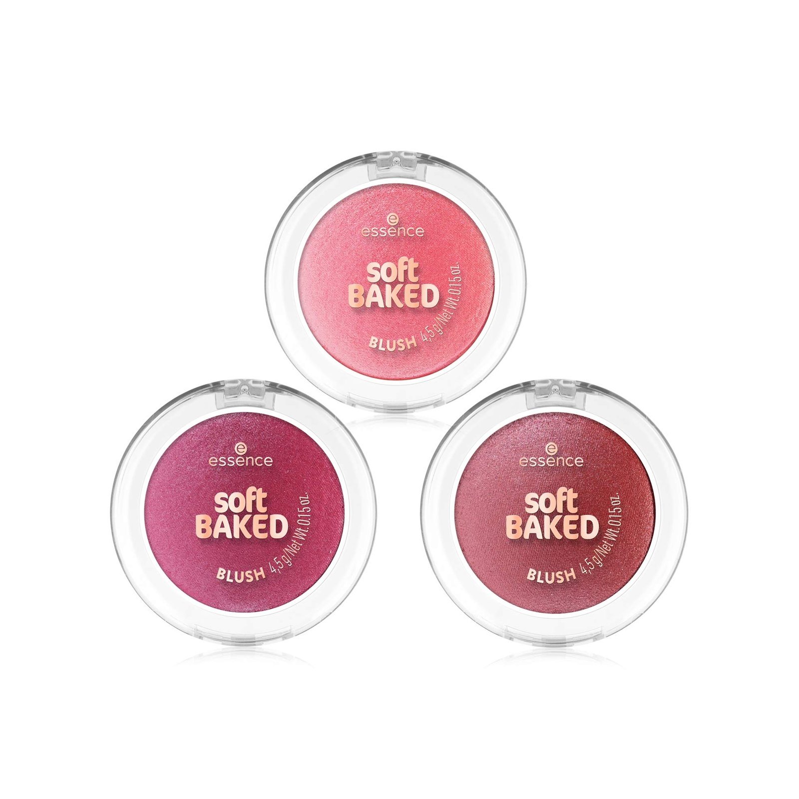 Essence Soft Baked Blush Fard à Joues Effet Naturel 4.5 g